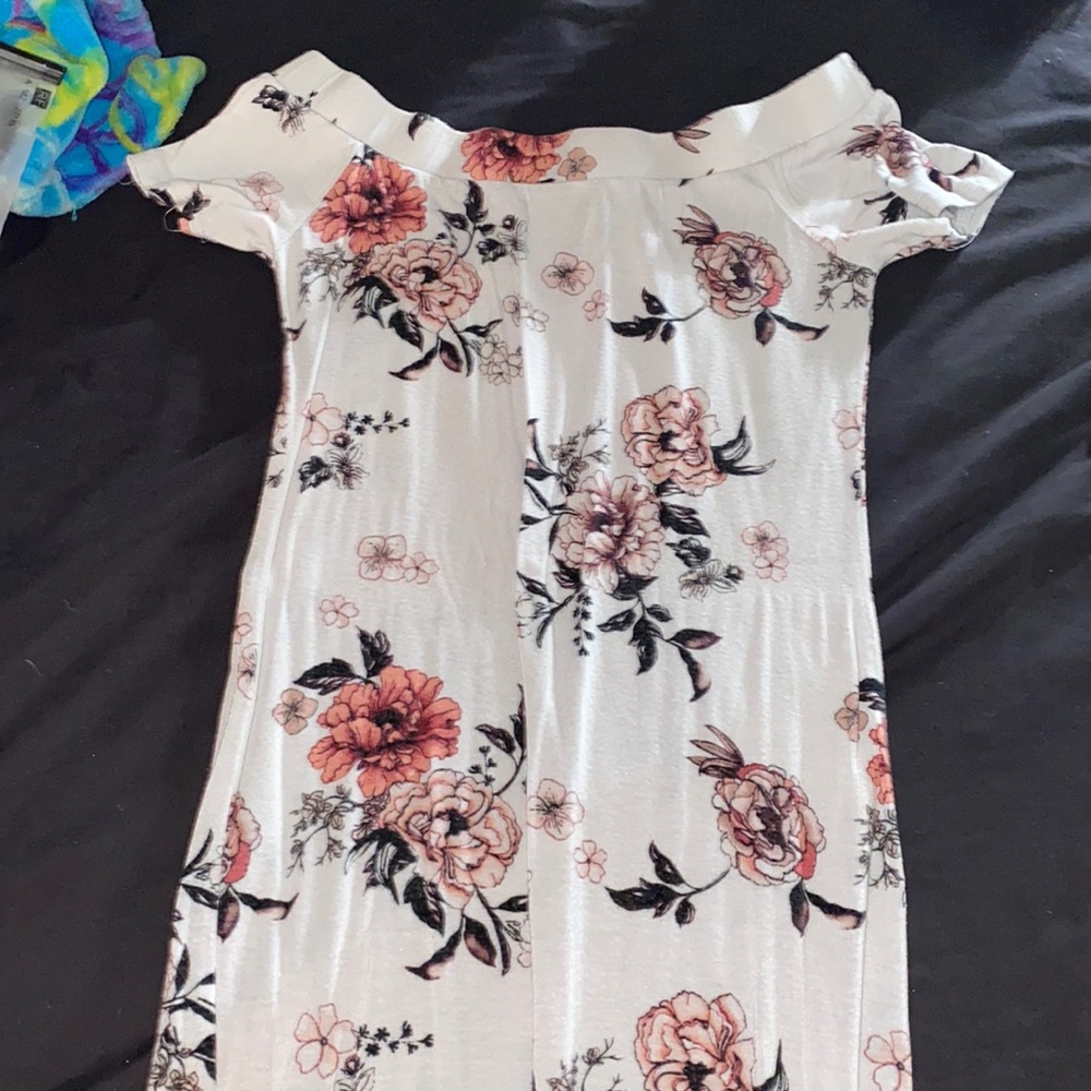 floral bodycon dress